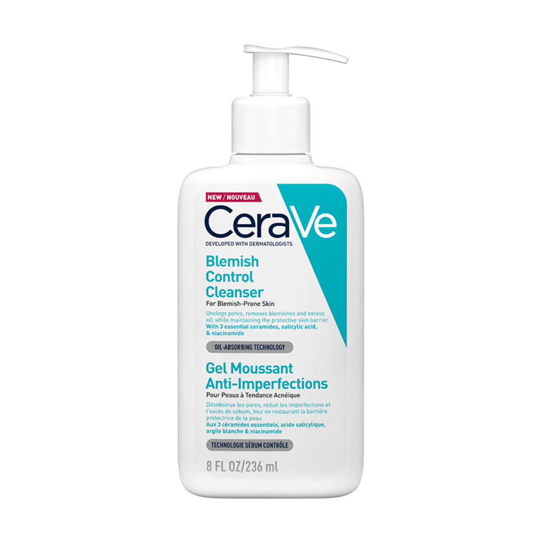 ژل شوینده ضد جوش و کنترل آکنه سراوی CeraVe مدل Blemish Control