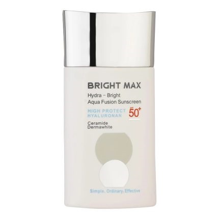 فلوئید ضدآفتاب بی‌رنگ برایت مکس SPF50 مدل هیدرابرایت 50 میل
